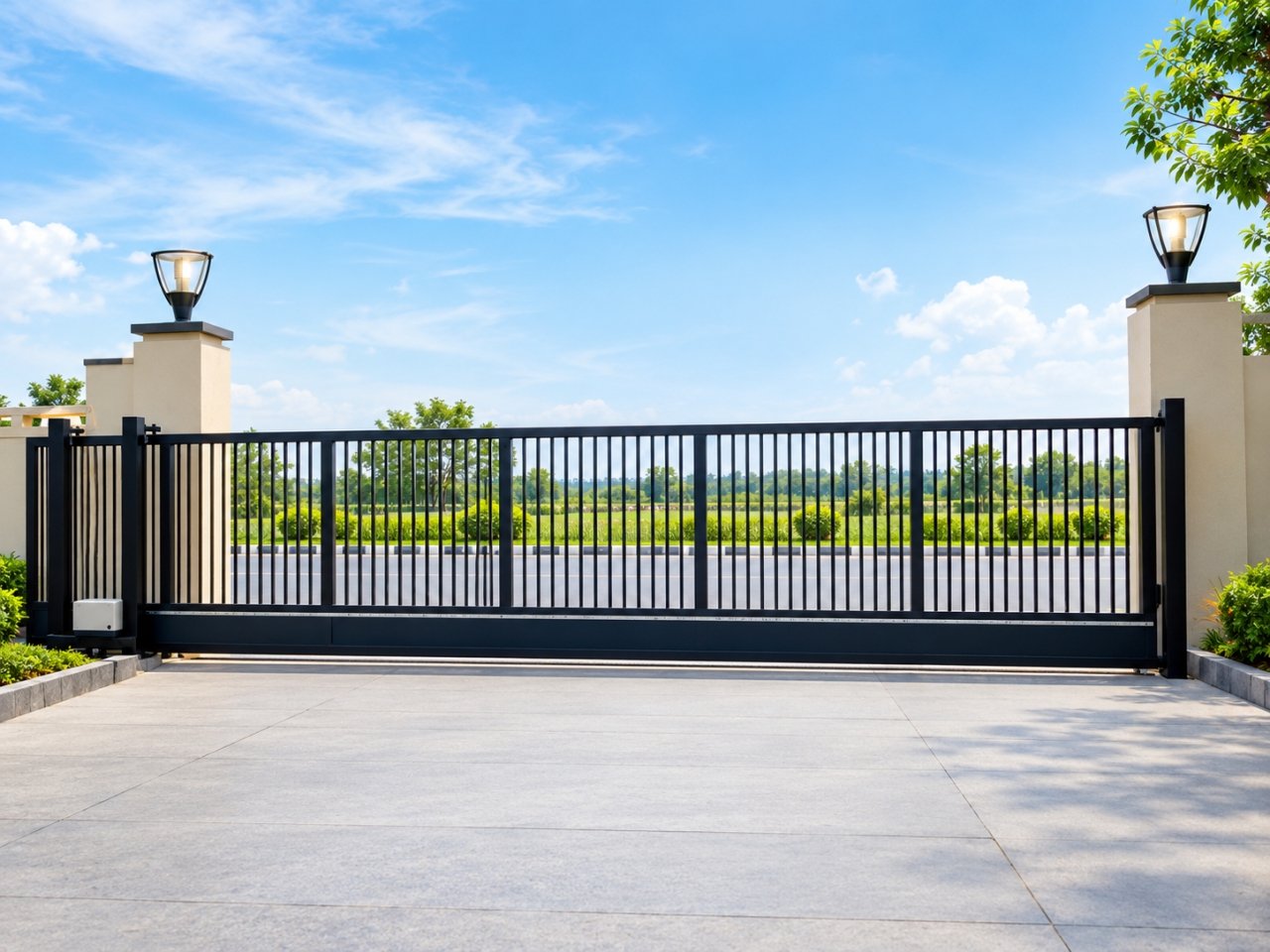 Motorized Sliding Gates