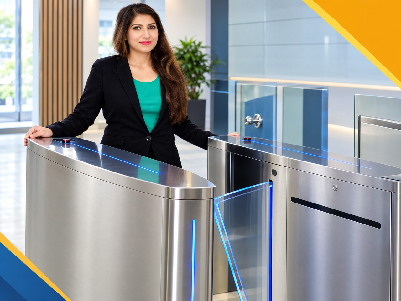 Smart Security Flap Barrier